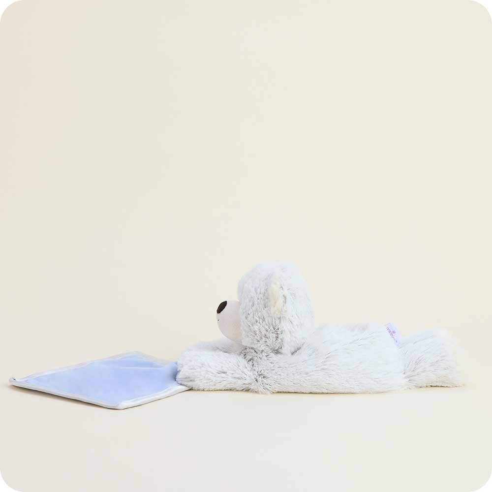 Marshmallow Bear Blankie Warmies - Classic Notes
