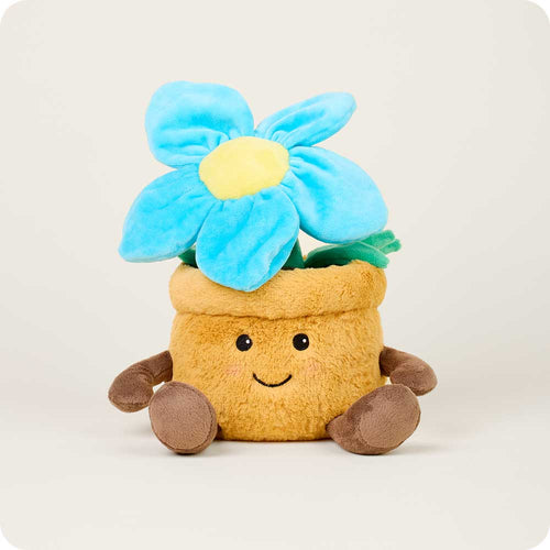 Blue Flower Pot Warmies - Fresh Notes