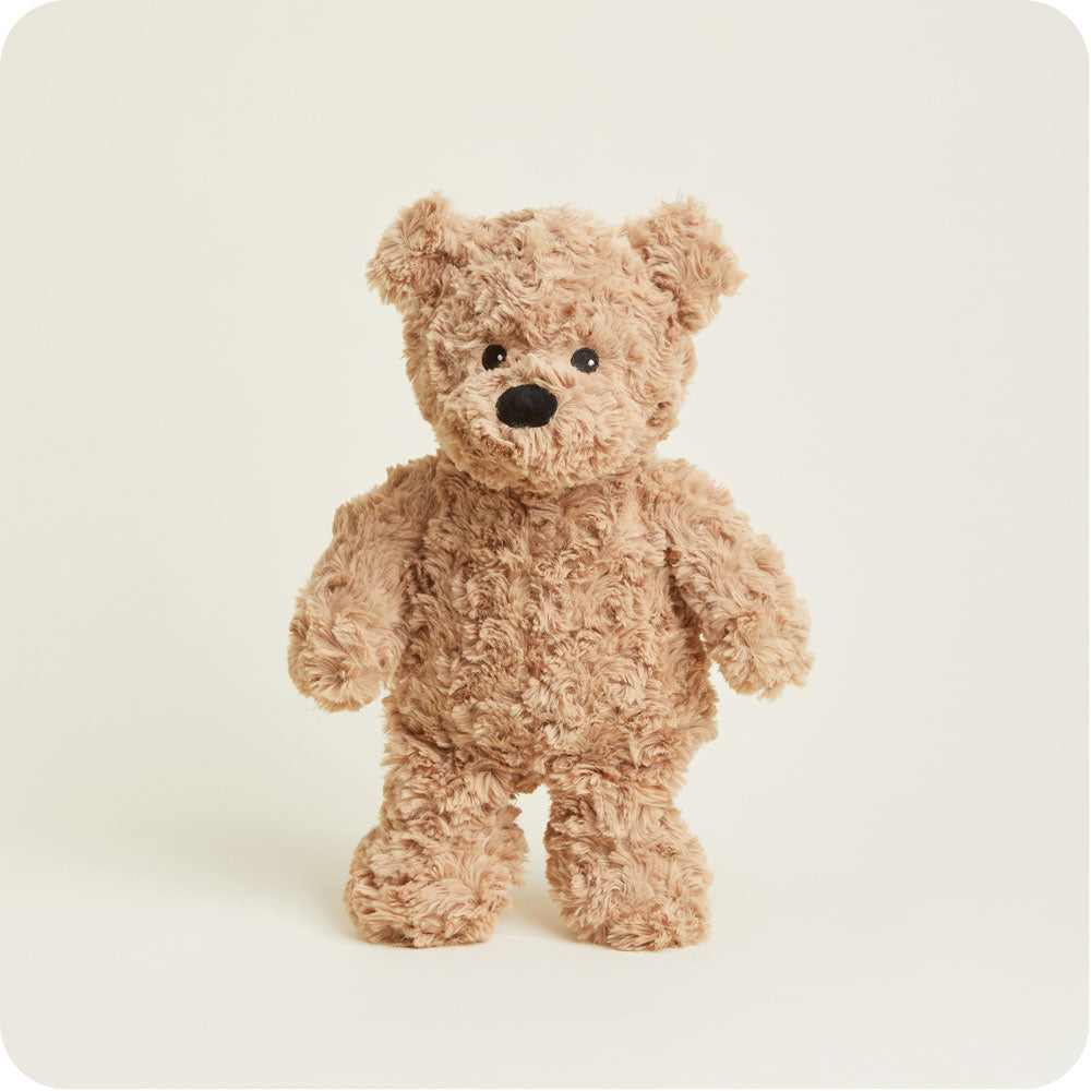 Brown Curly Bear Warmies - Daily Scent