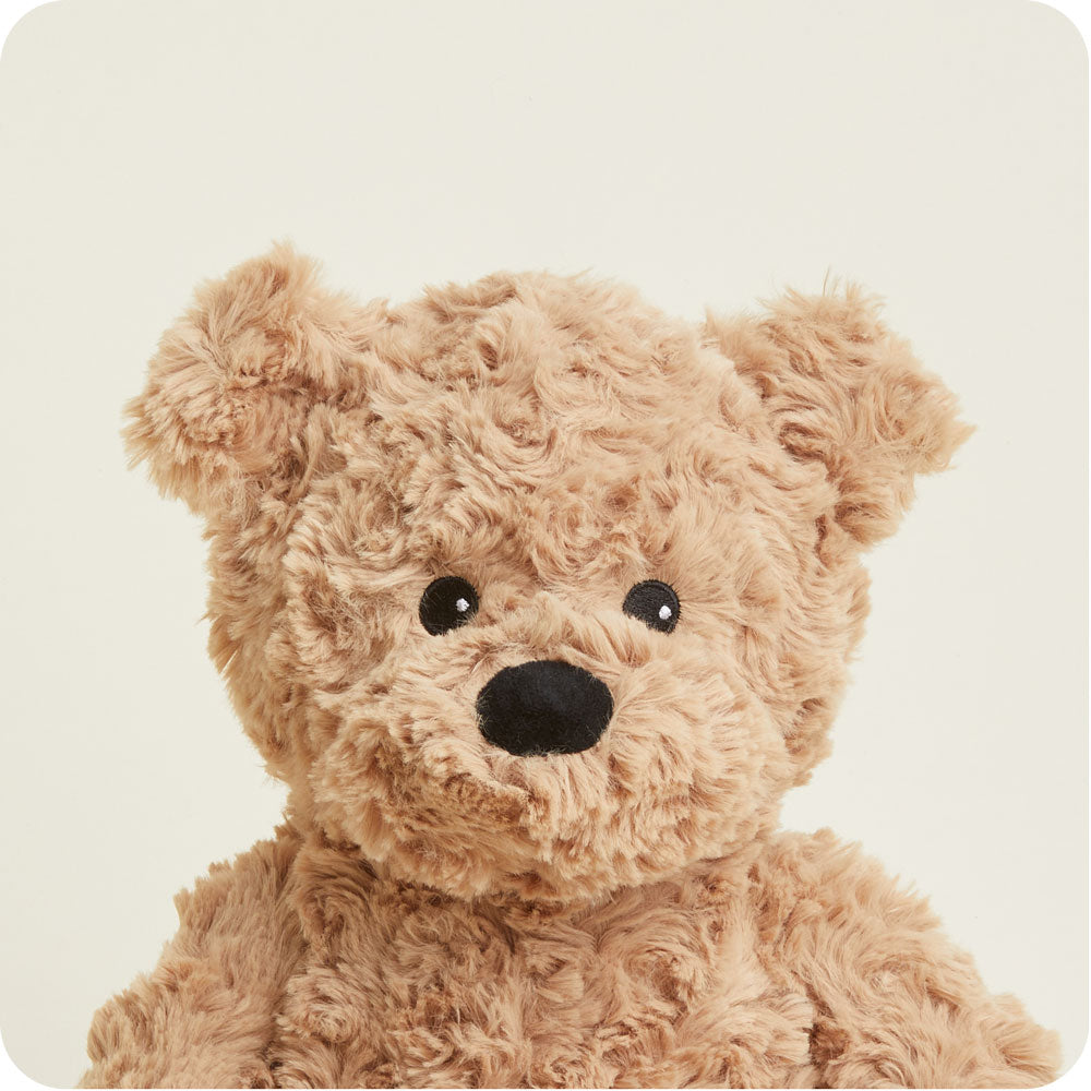 Brown Curly Bear Warmies - Daily Scent