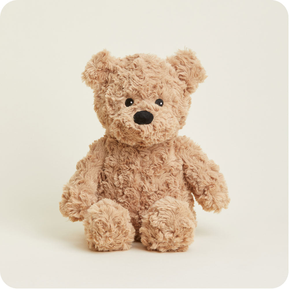 Brown Curly Bear Warmies - Daily Scent