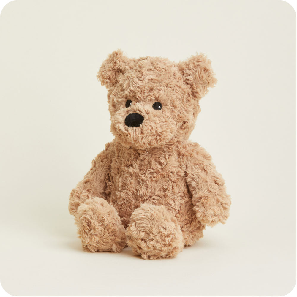 Brown Curly Bear Warmies - Daily Scent