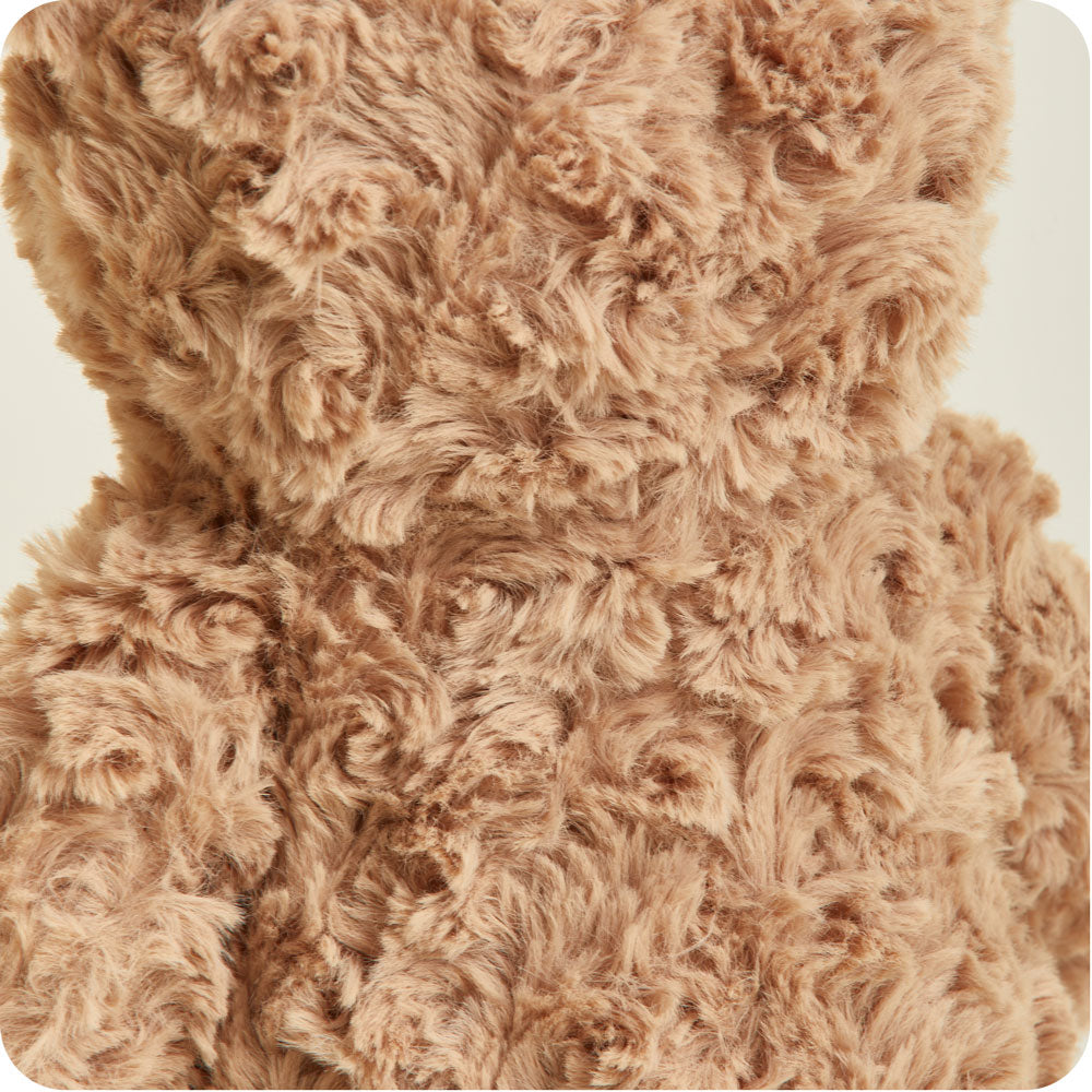 Brown Curly Bear Warmies - Daily Scent