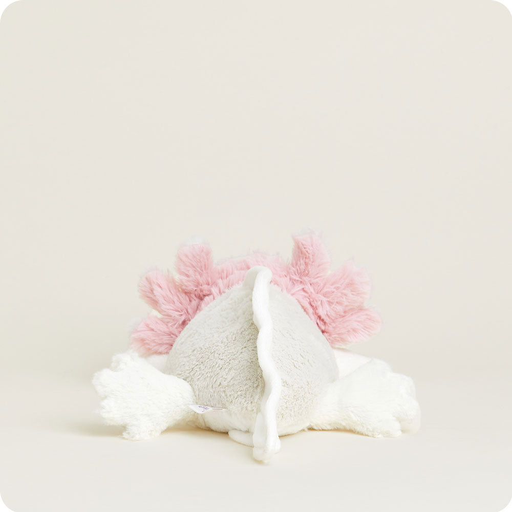 White Axolotl Warmies - Classic Notes