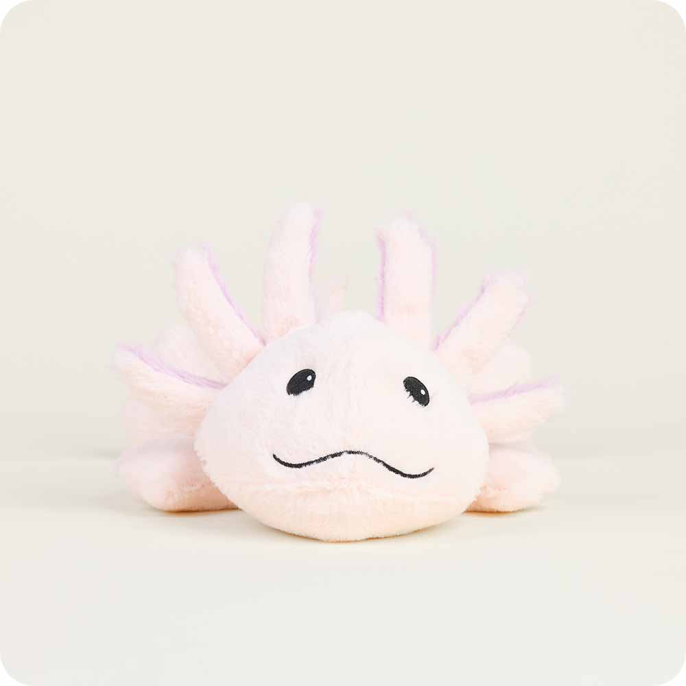 Pink Axolotl Warmies - Soft Glow