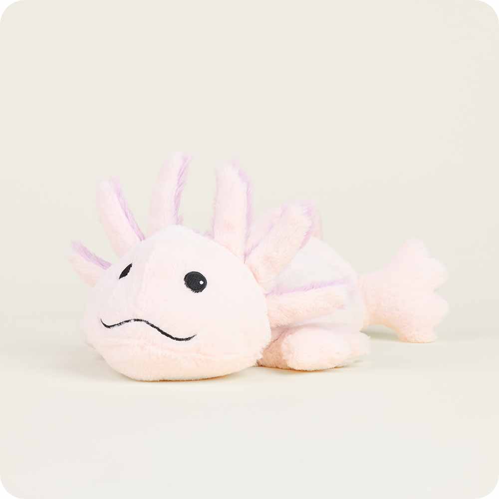 Pink Axolotl Warmies - Soft Glow