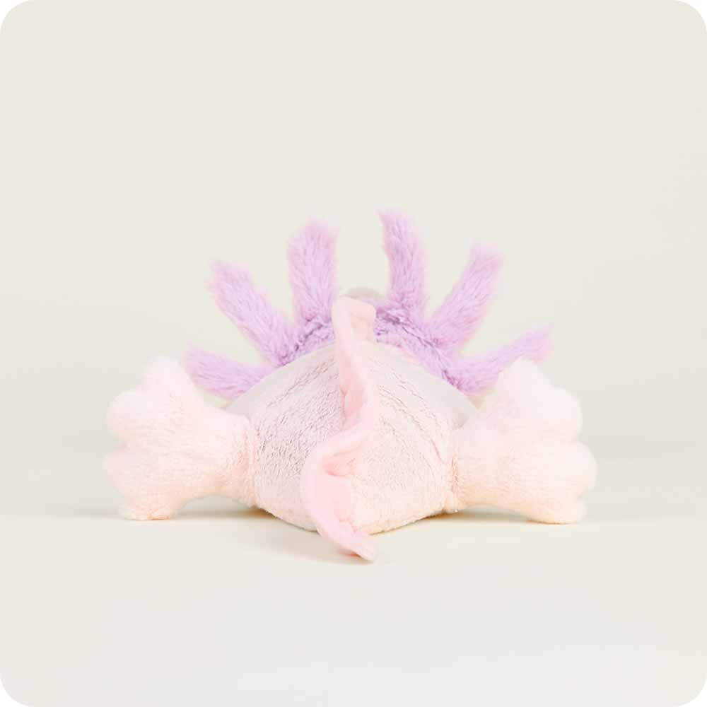 Pink Axolotl Warmies - Soft Glow