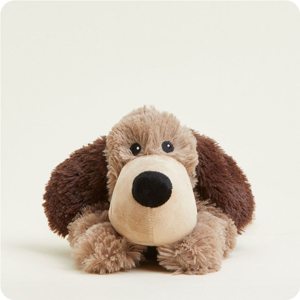 Brown Dog Warmies - Soft Glow