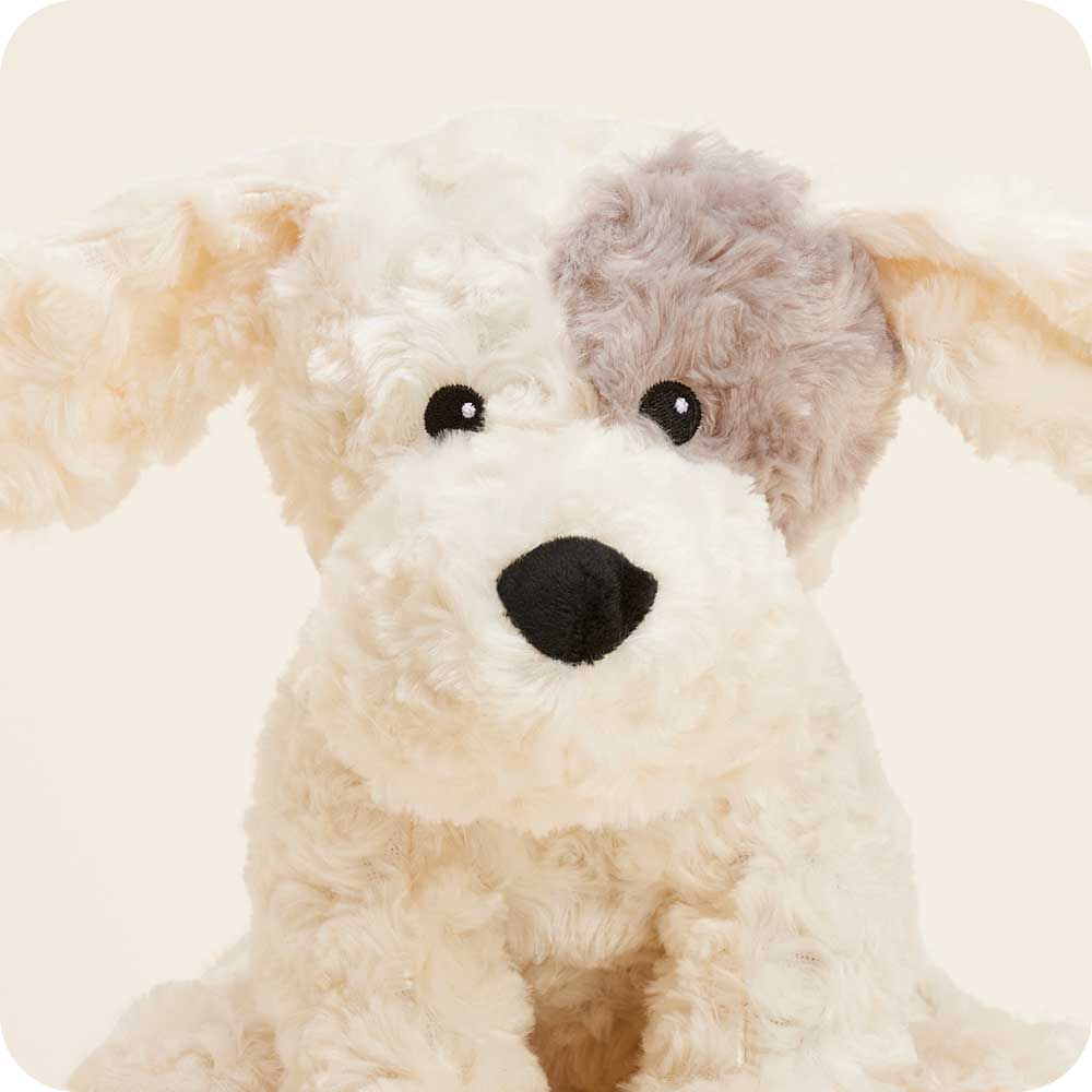 Patch Curly Dog Warmies - Warm Blend