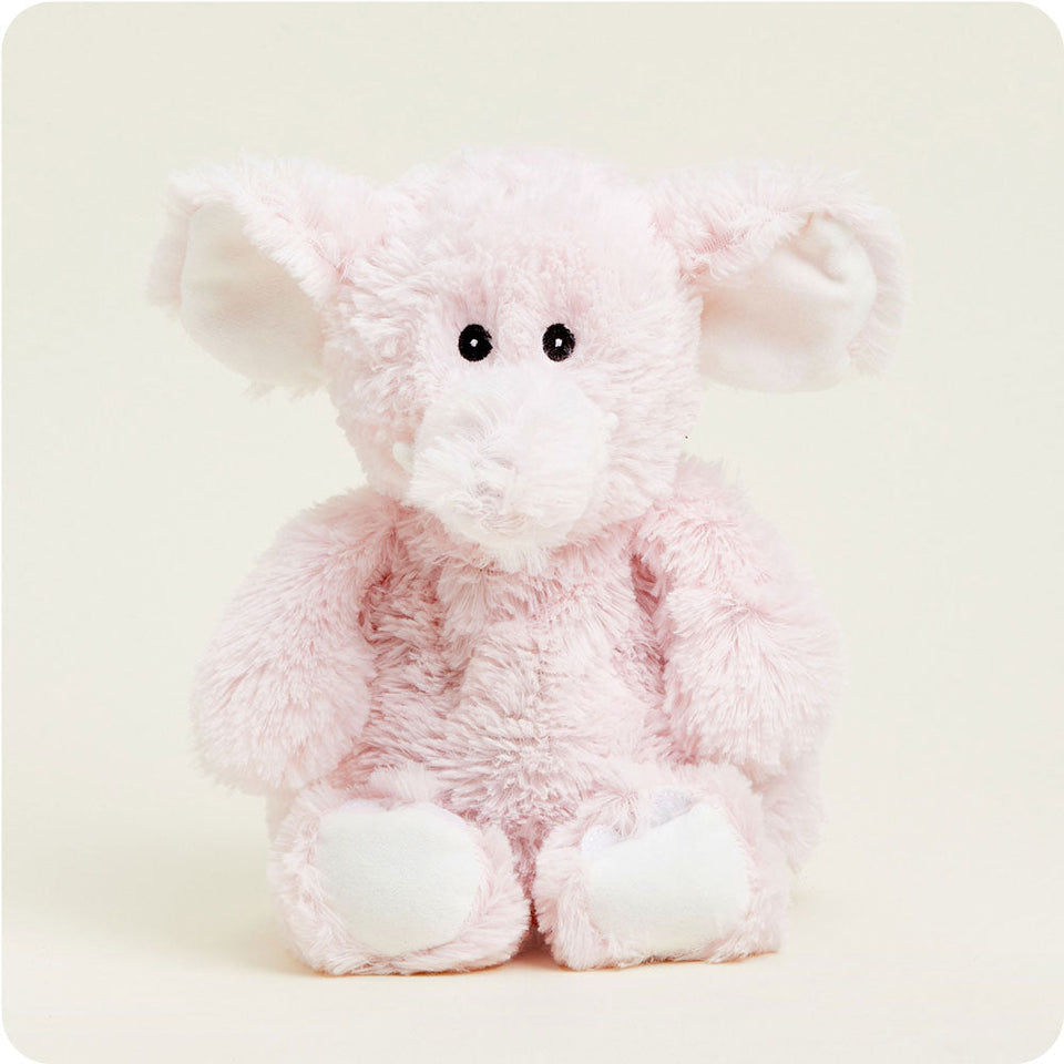 Pink Elephant Warmies - Soft Glow