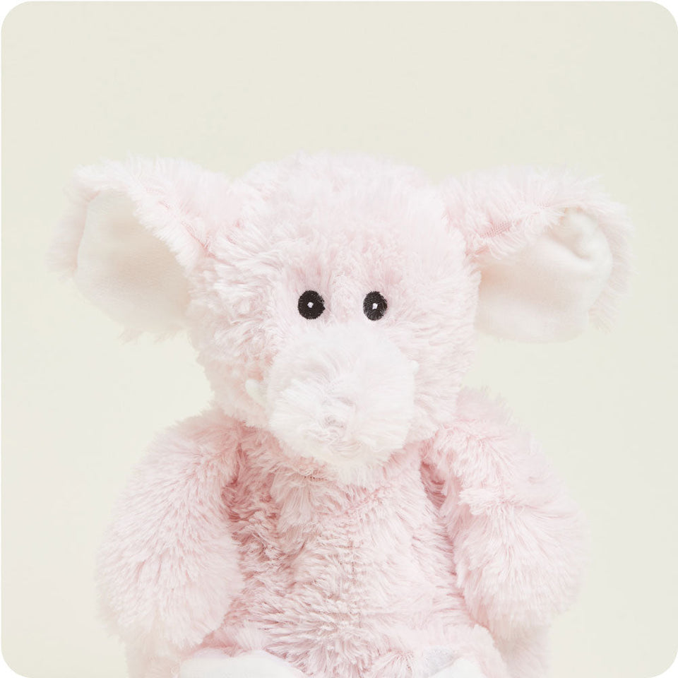 Pink Elephant Warmies - Soft Glow
