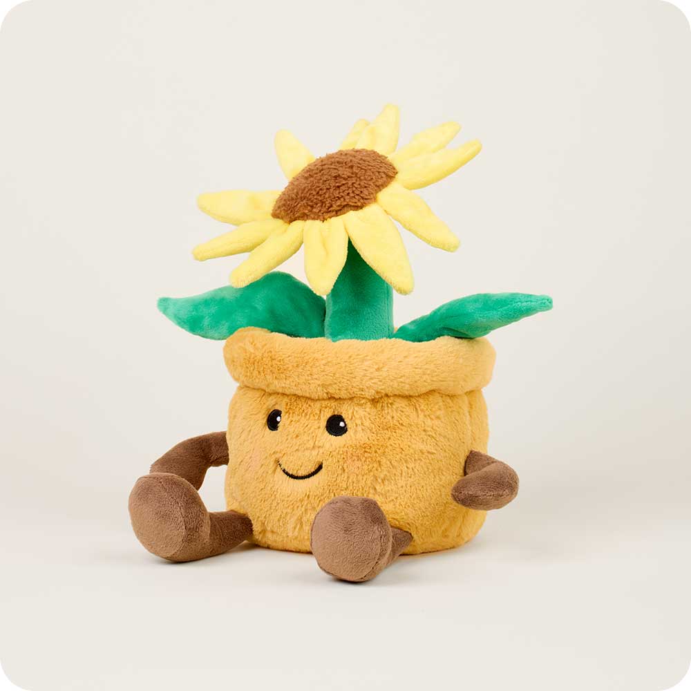 Yellow Flower Pot Warmies - Clean Mood