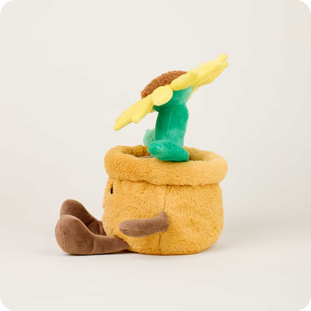Yellow Flower Pot Warmies - Clean Mood