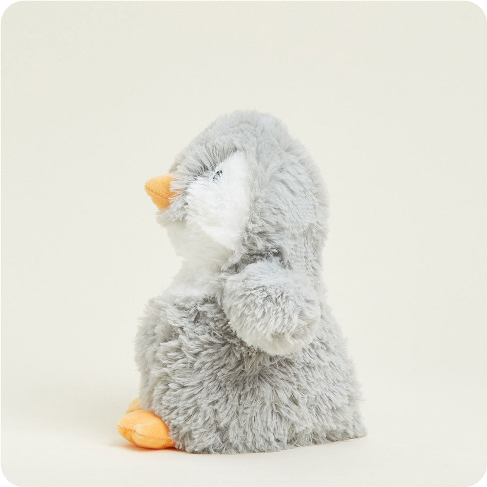 Gray Penguin Warmies - Cozy Glow