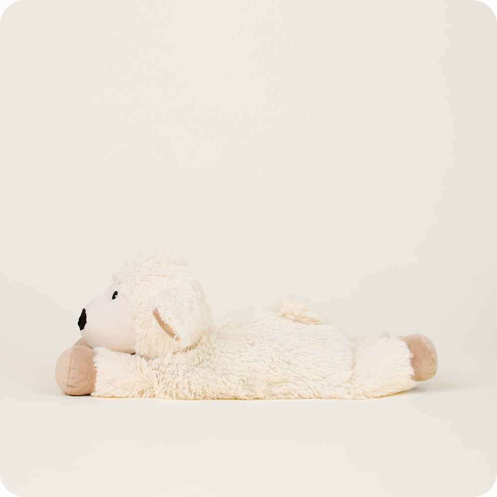 Laying Down Sheep Warmies - Gentle Mist