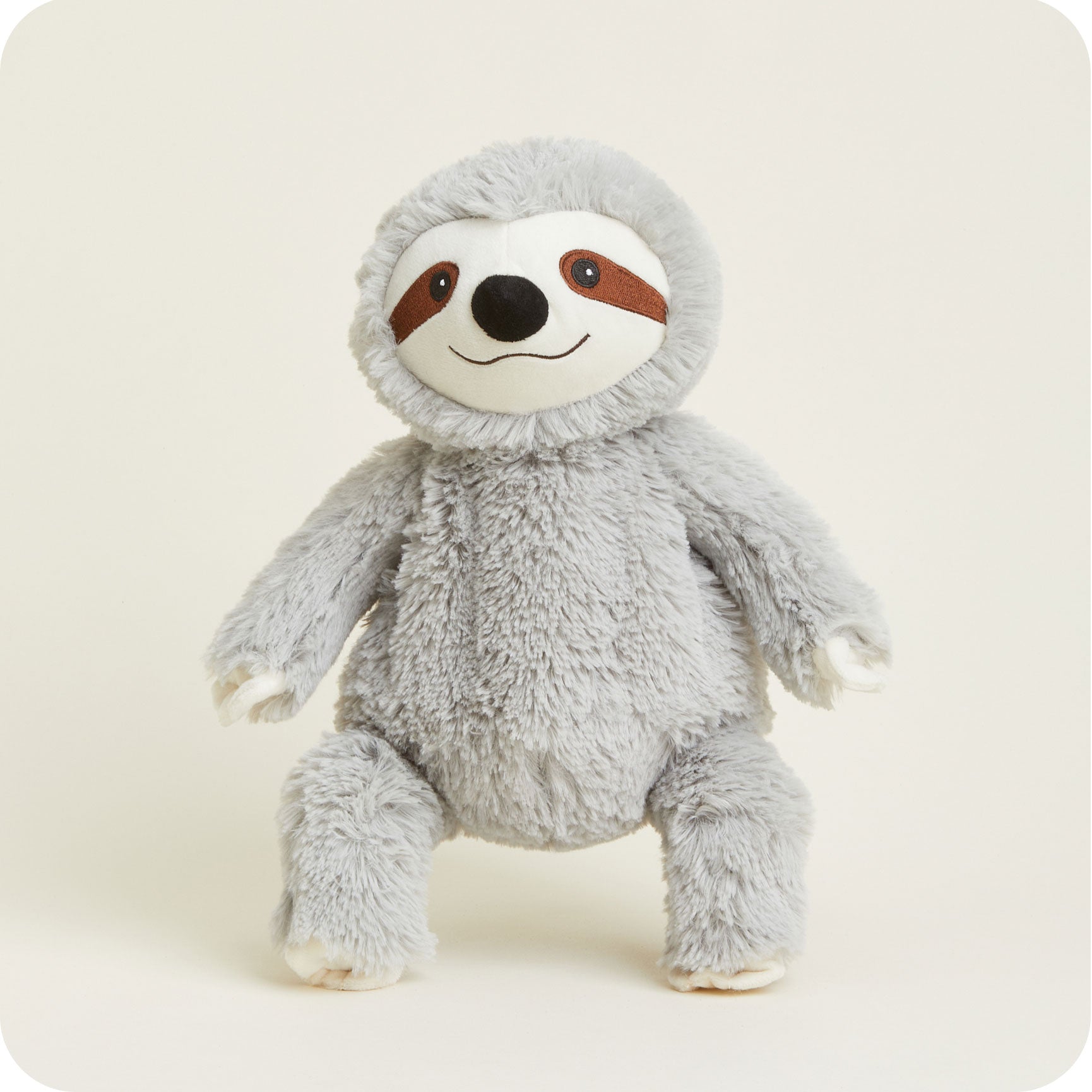 Gray Sloth Warmies - Modern Blend