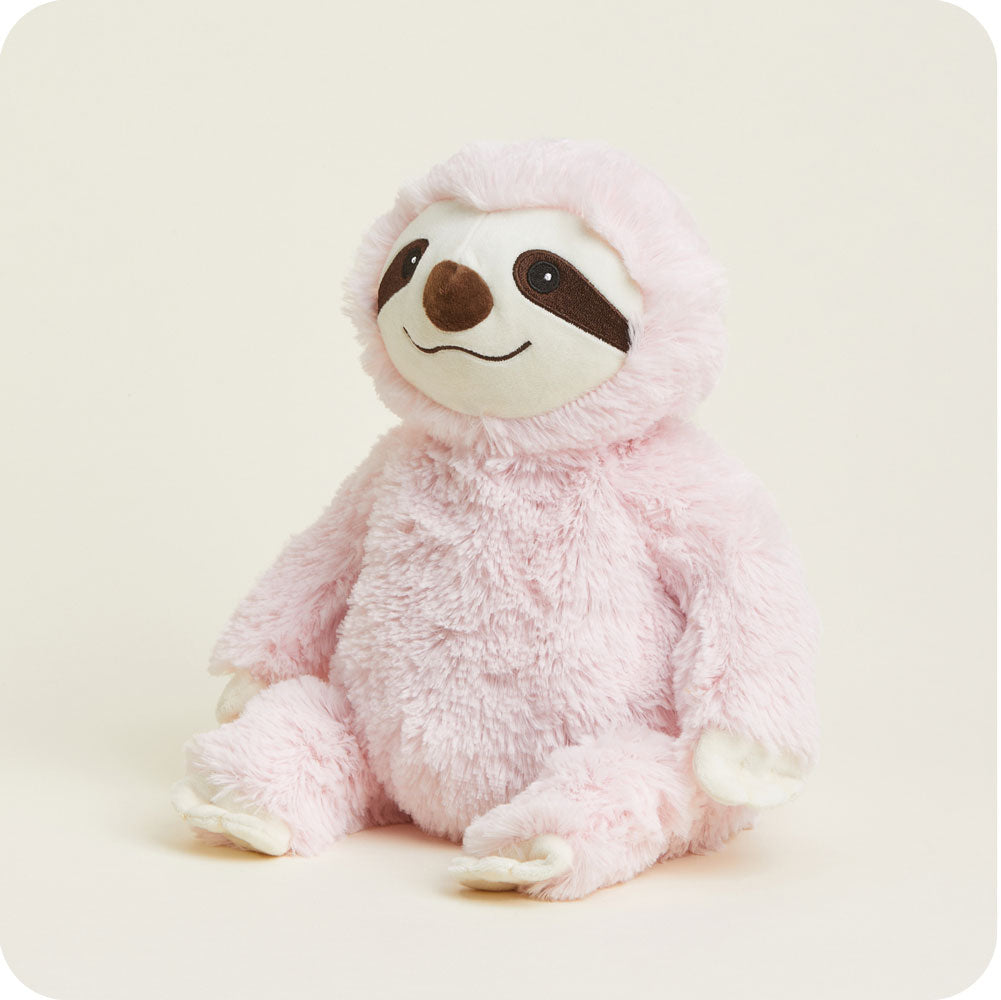 Pink Sloth Warmies - Classic Notes