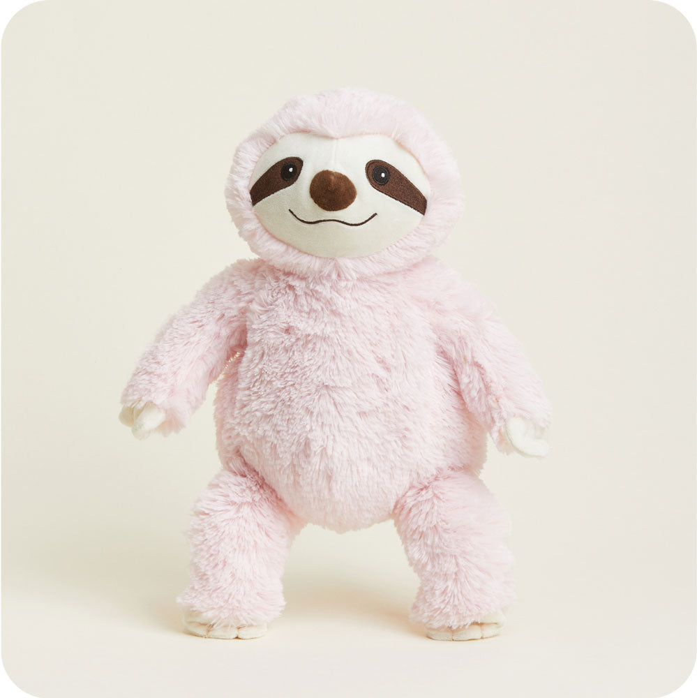 Pink Sloth Warmies - Classic Notes