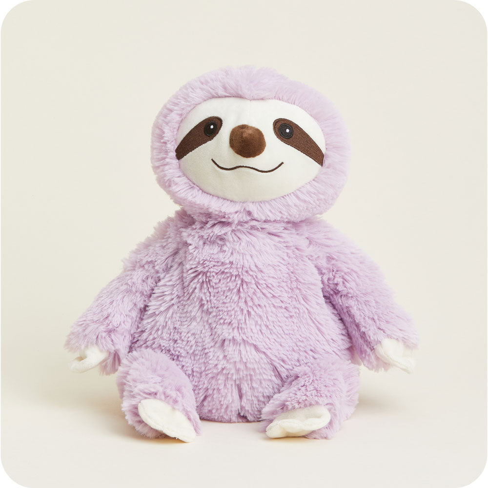 Purple Sloth Warmies - Classic Notes
