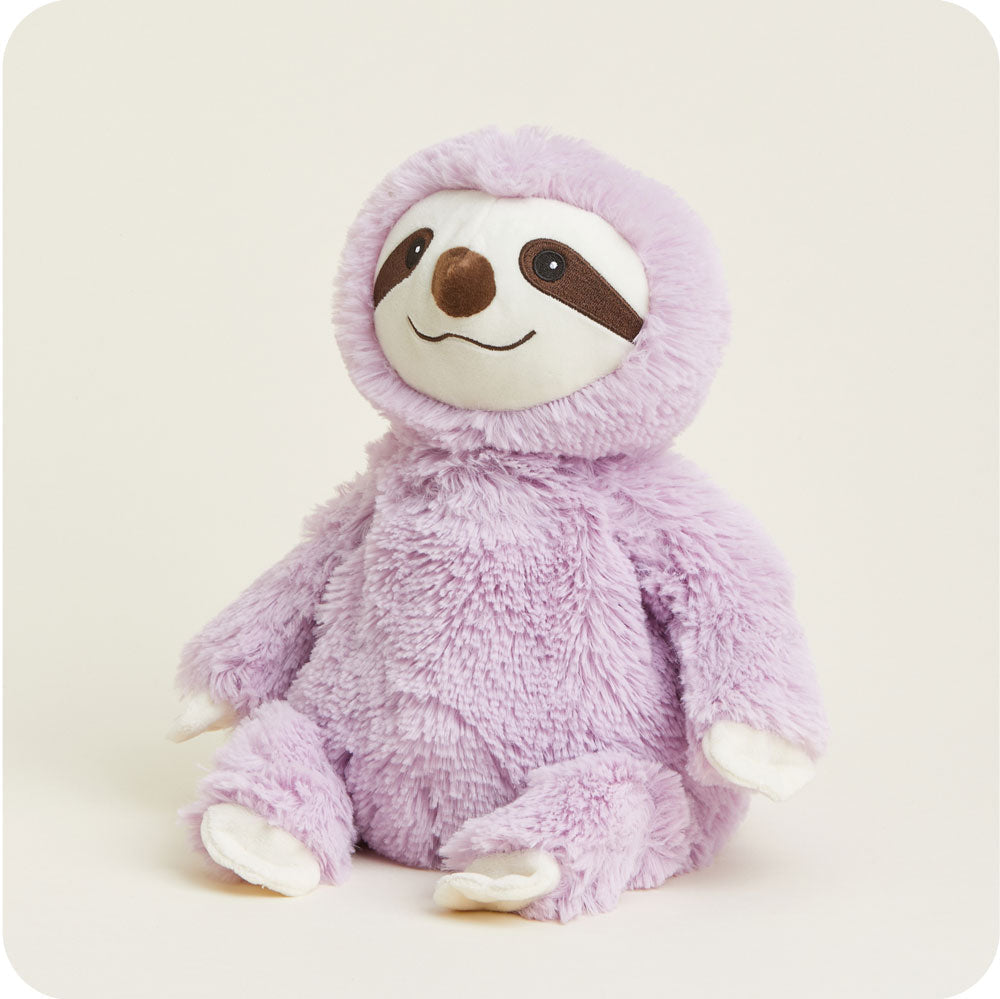 Purple Sloth Warmies - Classic Notes