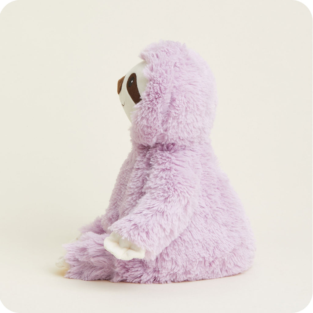 Purple Sloth Warmies - Classic Notes