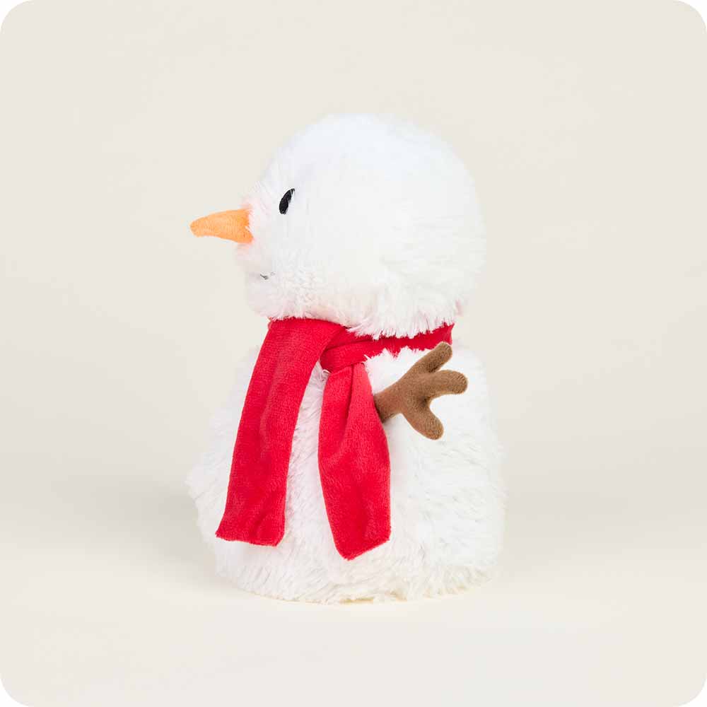 Red Scarf Snowman Warmies - Classic Notes