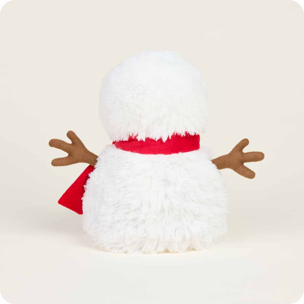 Red Scarf Snowman Warmies - Classic Notes
