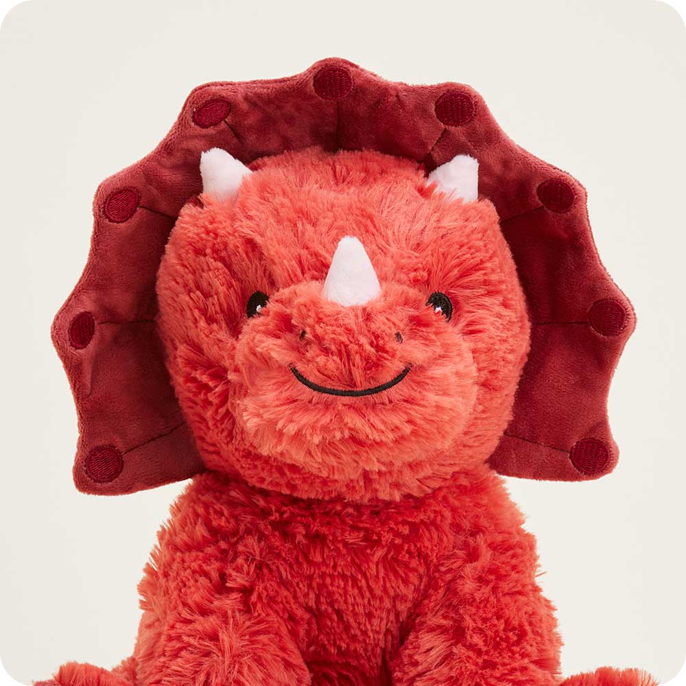 Red Triceratops Warmies - Daily Scent