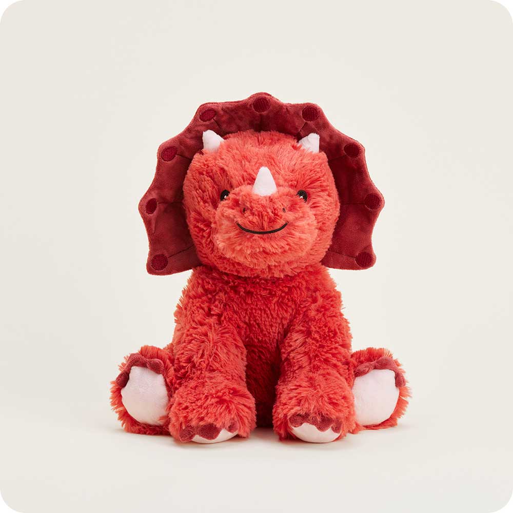 Red Triceratops Warmies - Daily Scent