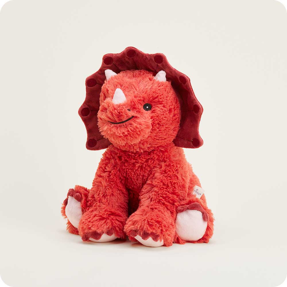 Red Triceratops Warmies - Daily Scent