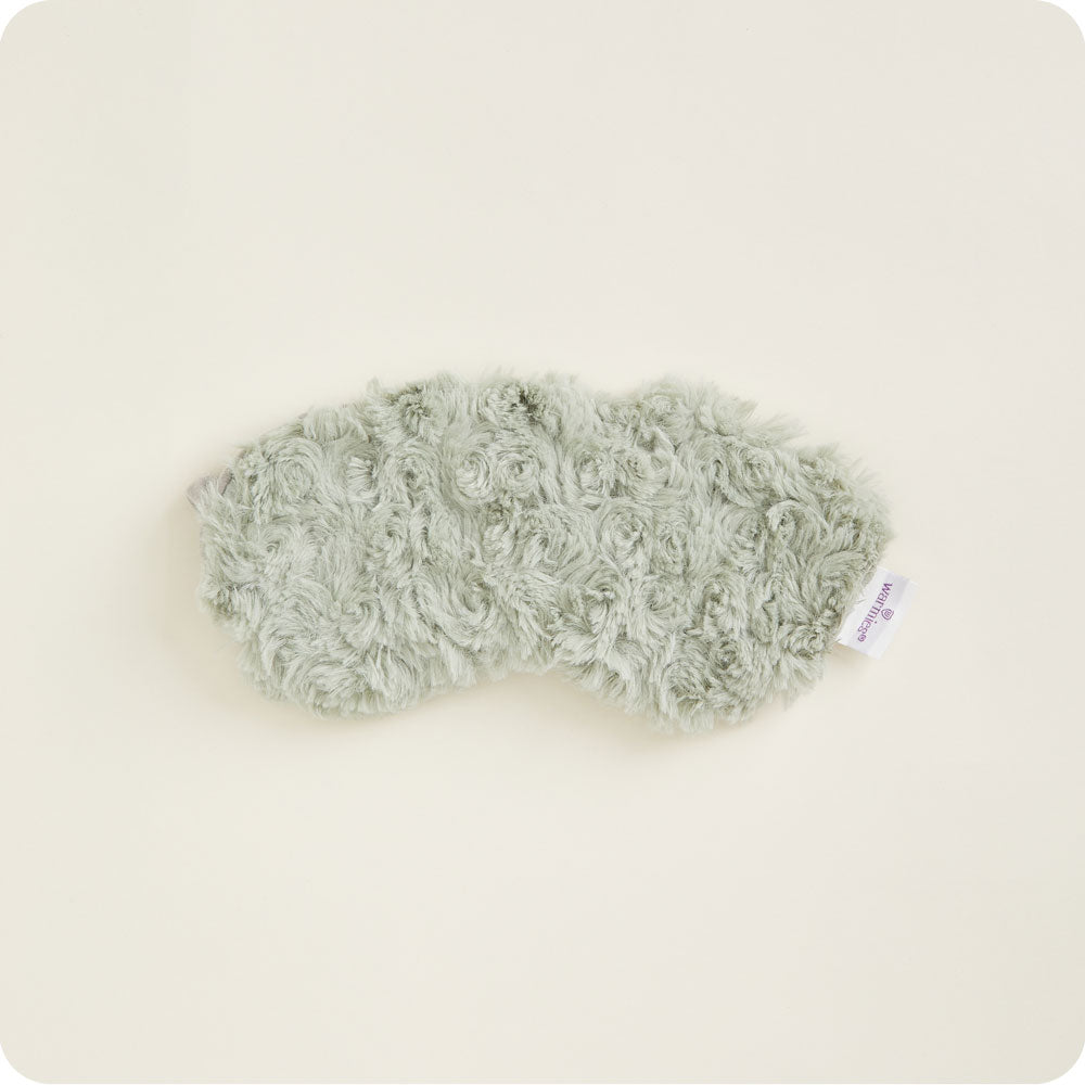 Curly Sage Green Eye Mask Warmies - Ready Carry