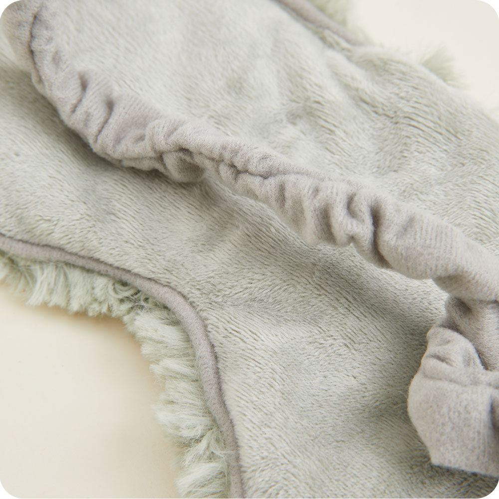 Curly Sage Green Eye Mask Warmies - Ready Carry