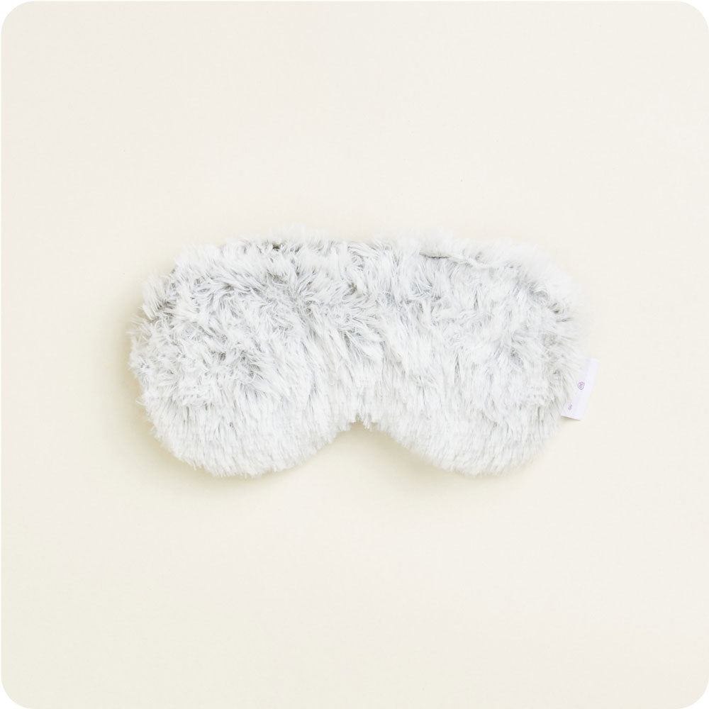 Marshmallow Gray Eye Mask Warmies - Clean Setup