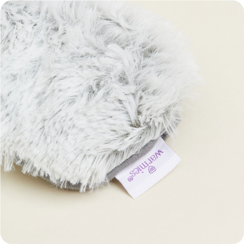 Marshmallow Gray Eye Mask Warmies - Clean Setup