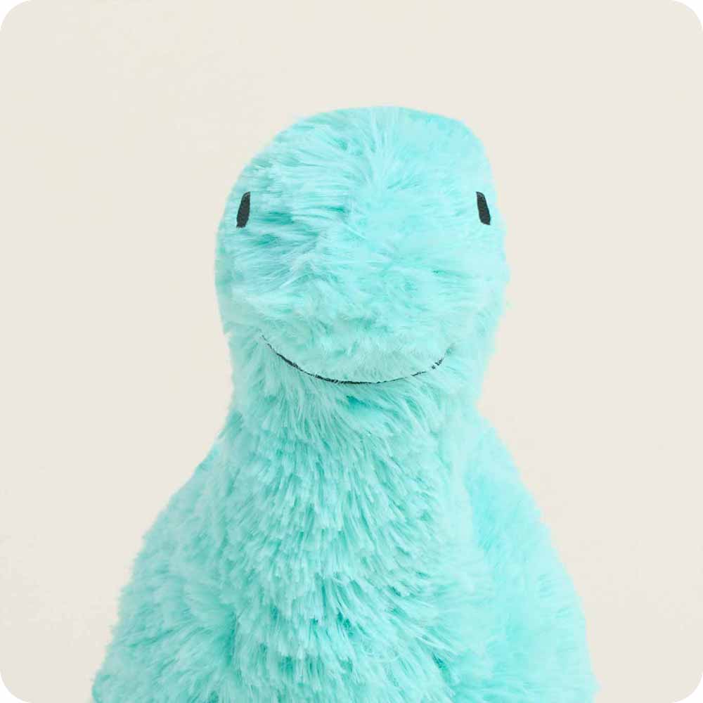 Teal Long Neck Dinosaur Warmies Junior - Bright Scent