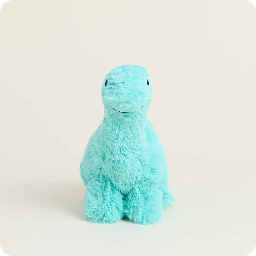 Teal Long Neck Dinosaur Warmies Junior - Bright Scent