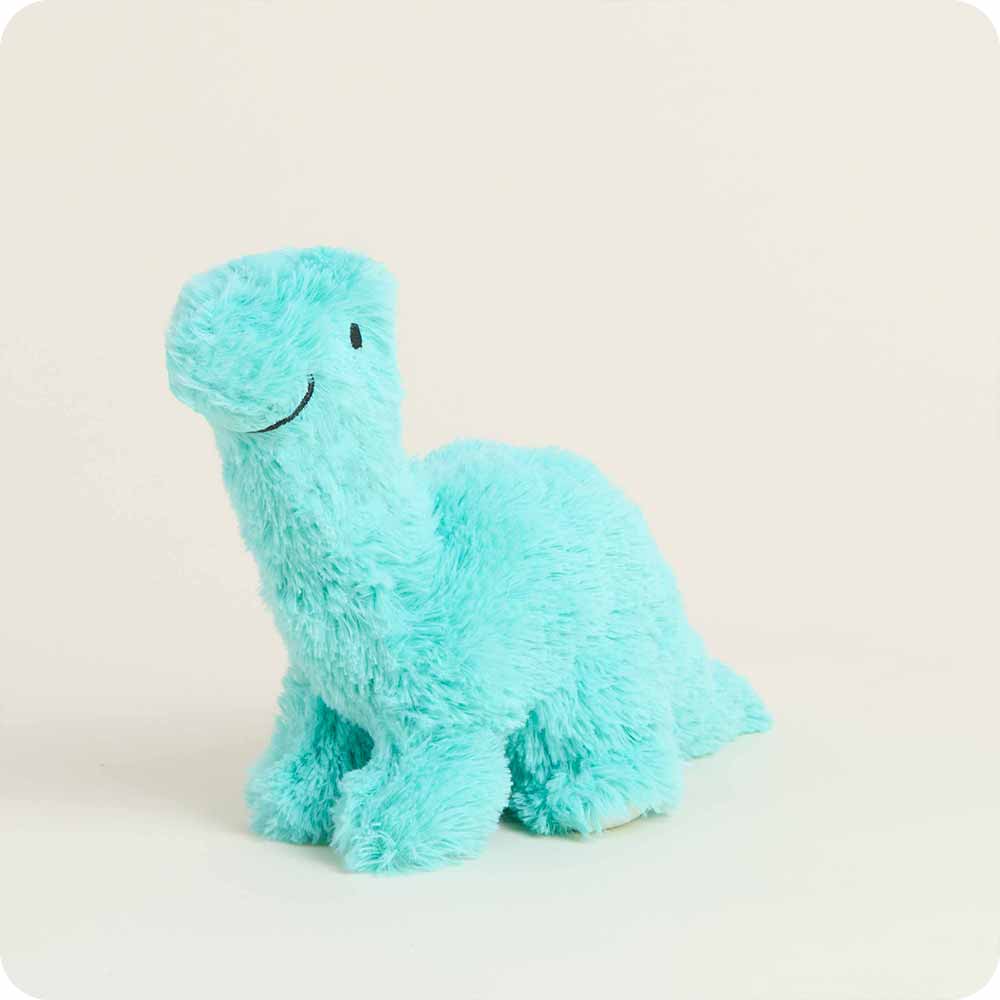 Teal Long Neck Dinosaur Warmies Junior - Bright Scent