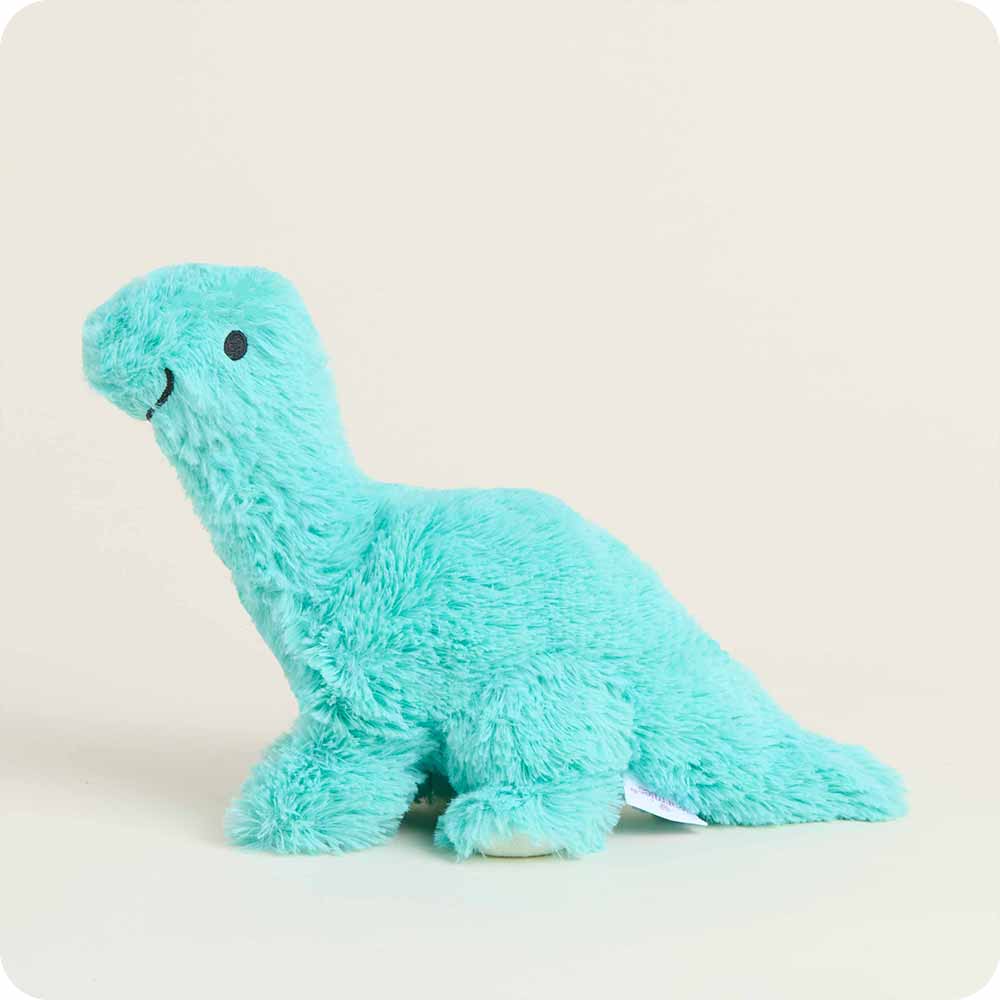 Teal Long Neck Dinosaur Warmies Junior - Bright Scent