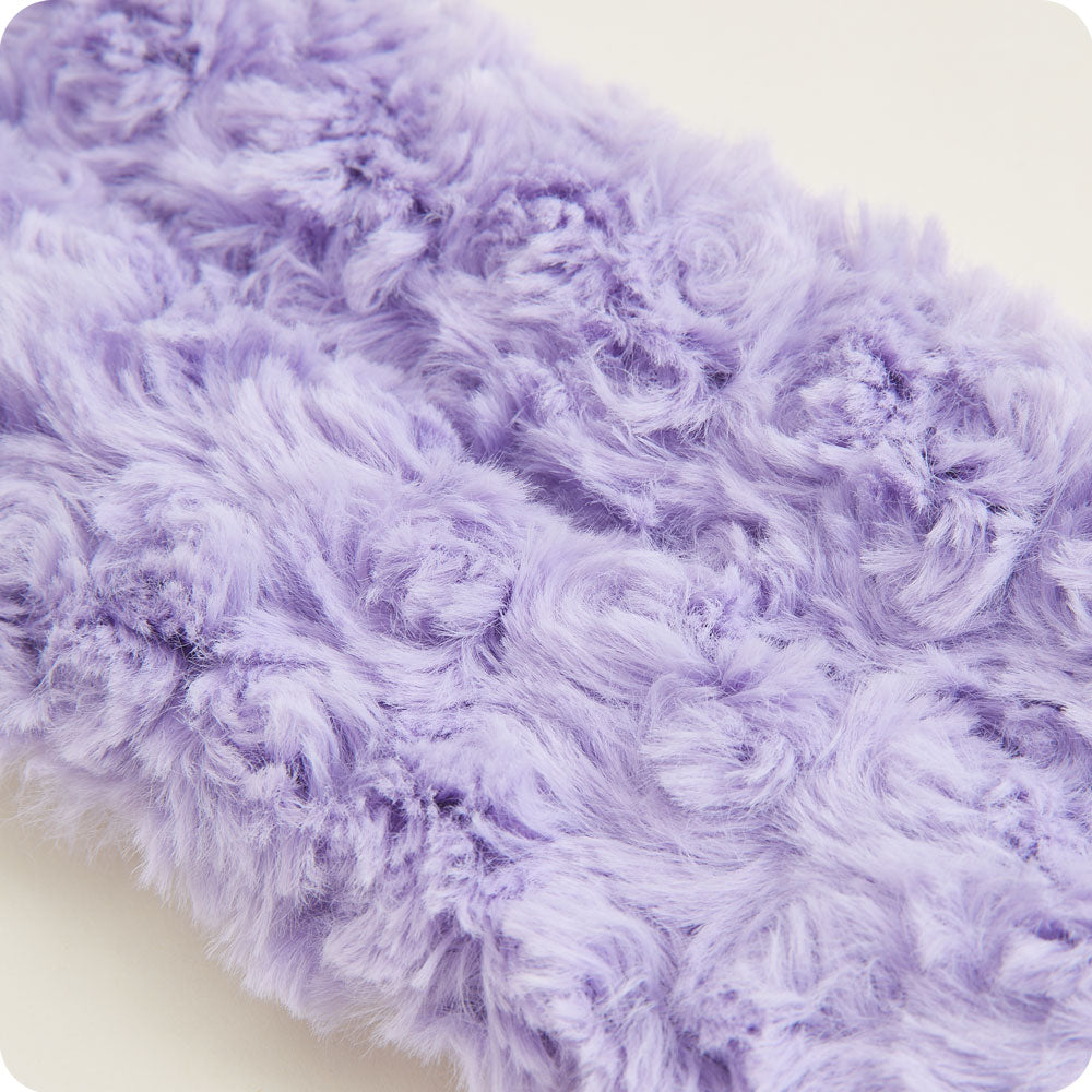 Curly Purple Neck Wrap Warmies - Daily Carry