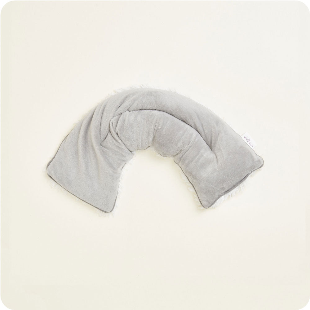 Marshmallow Gray Neck Wrap Warmies - Clean Setup