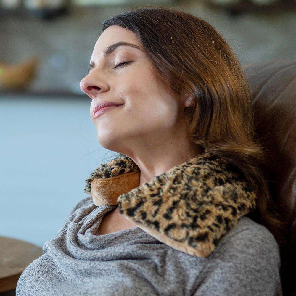 Leopard Neck Wrap Warmies - Quick Setup