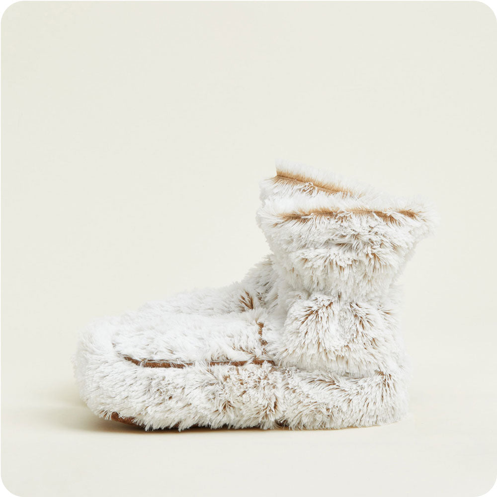 Marshmallow Brown Boots Warmies® - Fresh Notes