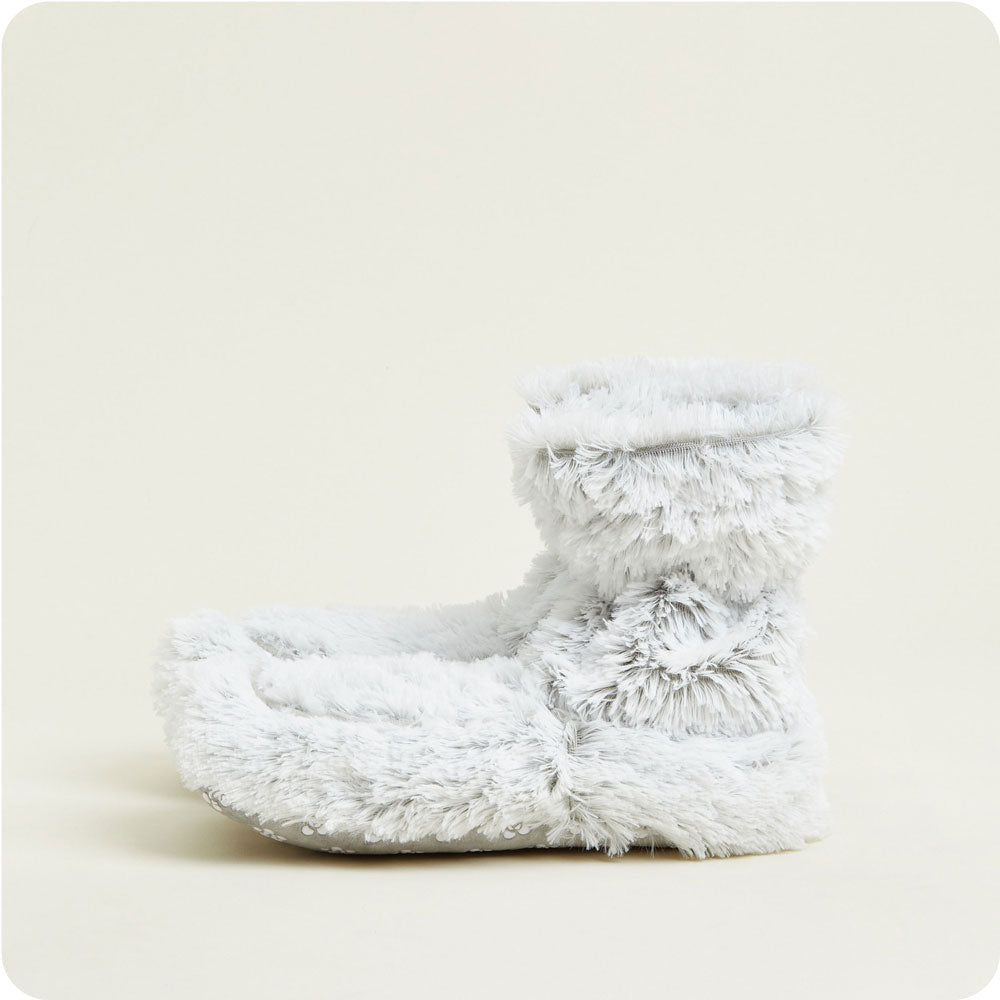 Marshmallow Gray Boots Warmies® - Warm Blend