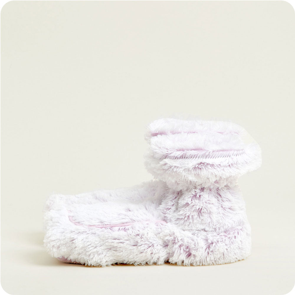 Marshmallow Lavender Boots Warmies® - Warm Blend