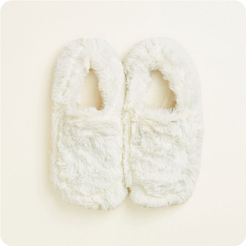 Cream Slippers Warmies® - Modern Blend
