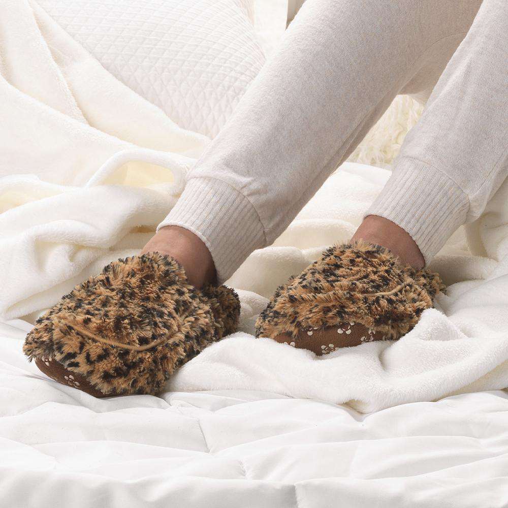 Tawny Slippers Warmies® - Cozy Glow