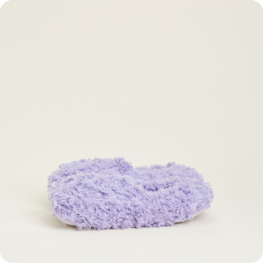 Curly Purple Slippers Warmies® - Classic Notes
