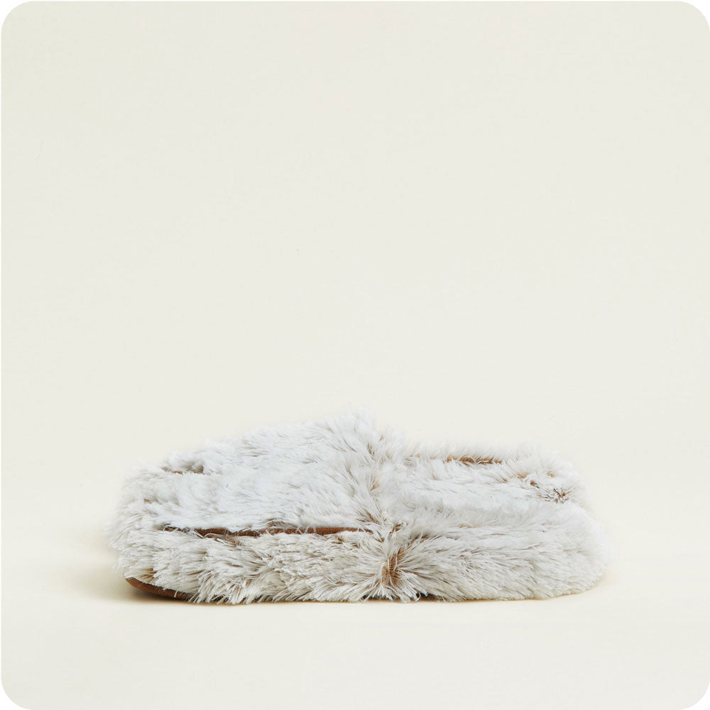 Marshmallow Brown Slippers Warmies® - Soft Glow