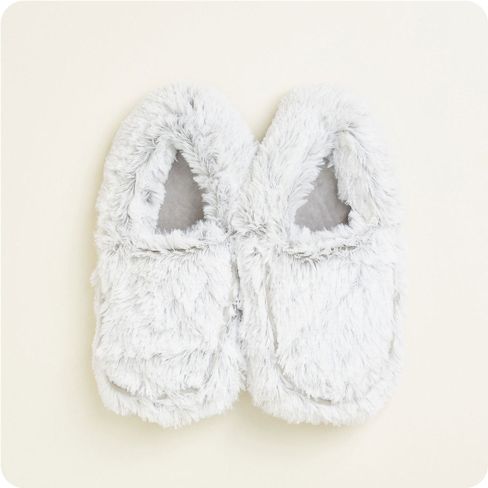 Marshmallow Gray Slippers Warmies® - Clean Mood