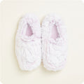Marshmallow Lavender Slippers Warmies® - Home Glow